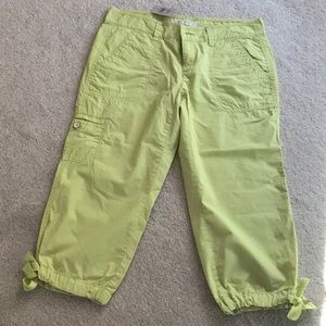 LOFT SIZE 0P COTTON CAPRI PANT